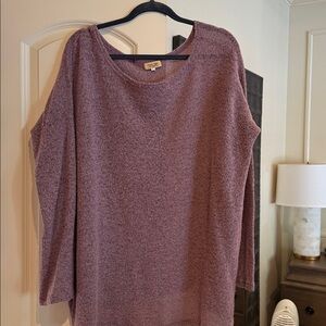 Piko 1988 Lavender Knit Top
